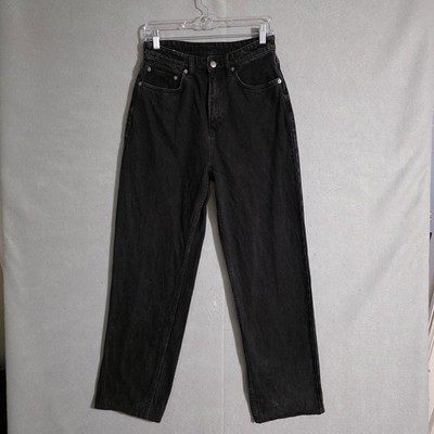 Ksubi Womens Black High Waisted Playback Noir Jeans Size 29x29