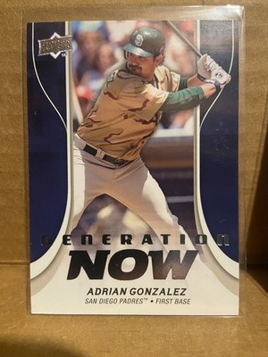 2009 Upper Deck Update Series 1 & 2 Fat Packs Generation Now Adrian Gonzalez 