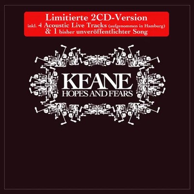 2xCD Keane Hopes And Fears Island Records