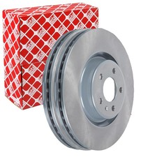 2X FEBI BREMSSCHEIBEN Ø344,8mm VORNE PASSEND FÜR AUDI A4 A5 A6 A7 Q5