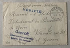 1915 WW1 Prisoner of War cover - Wulfsen Germany to France Censor marks