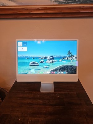 Apple iMac 24'' Silver 2021 M1 8-Core GPU 8GB RAM 512GB SSD A2438 4-Port