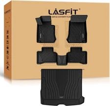 LASFIT Floor Mats + Cargo Mat for Mercedes Benz