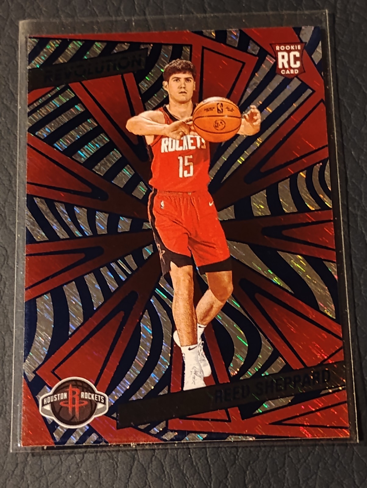 2024-25 Panini Revolution Basketball Blue Storm Rookies Reed Sheppard #145 (RC)