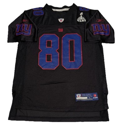 New York Giants Jersey Youth Large Black Cruz #80 NFL Reebok Super
