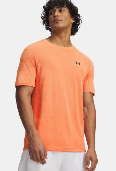 Under Armour Vanish Seamless SS Herren T-Shirt Orange 9490₽