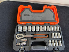 Bahco S240 Socket Set - 1/2  24 PIECE. PLEASE READ FULL DESCRIPTION