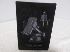 Car Phone Mount 3 in 1 Phone Holder for Car Dashboard/Windscreen/Air Vent