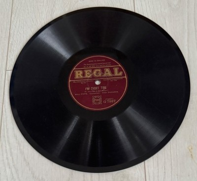 Will Fyffe I m Tight Too 78rpm G7987 Regal Vintage Shellac Record