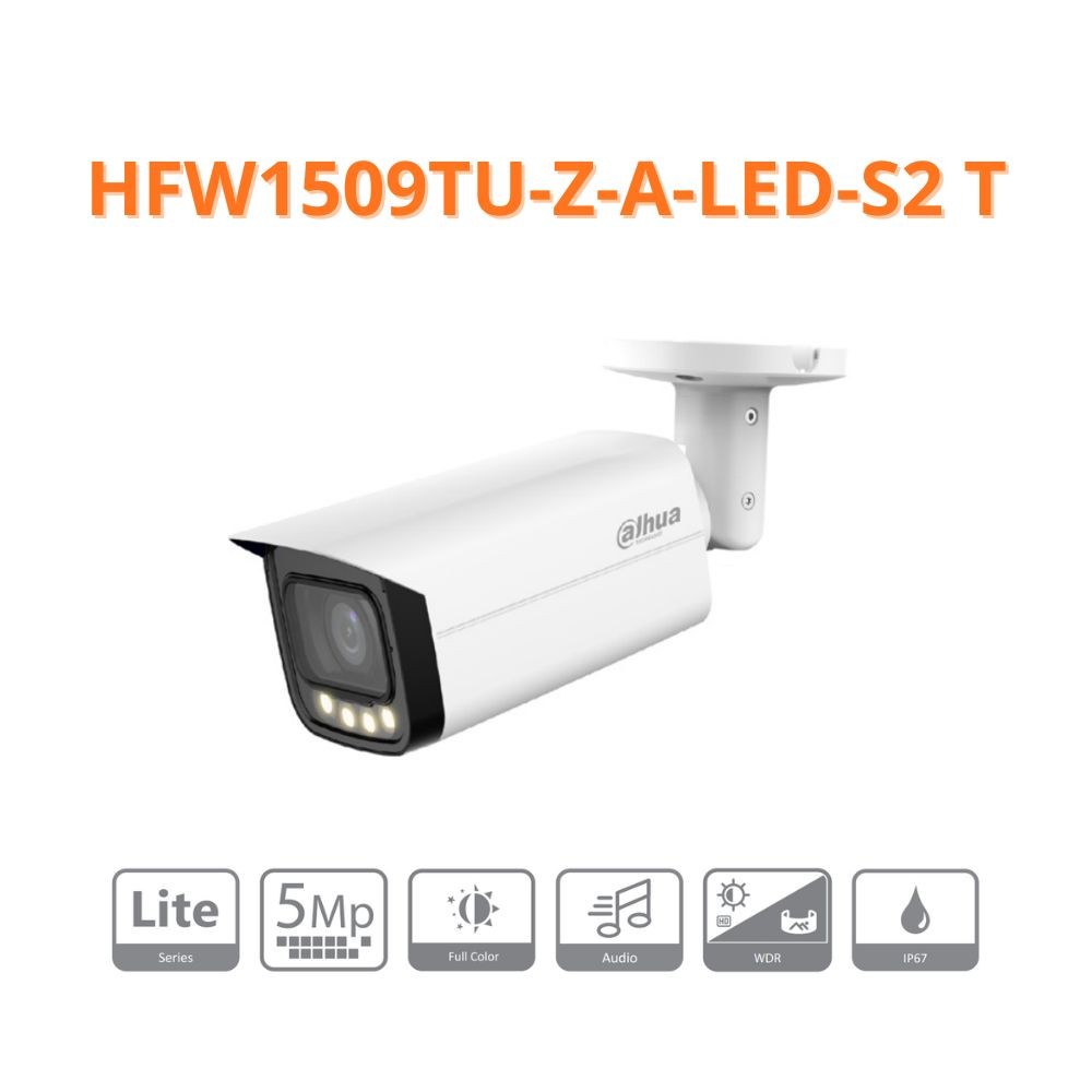 Dahua Full-Color 5MP HAC-HFW1509TU-Z-A-LE: Sicurezza Totale H24
