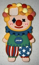 3D Cute Cartoon CLOWN Silicone Case for iPhone