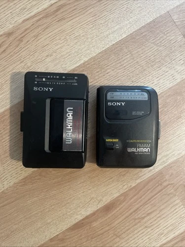 Vintage Sony WM-F2015  And FX303 Cassette Tape FM/AM Walkman JAPAN - NOT WORKING