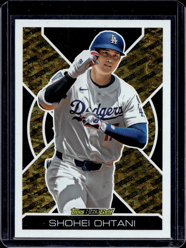 2025 Topps Update Shohei Ohtani Topps Black Gold Los Angeles Dodgers BG-19