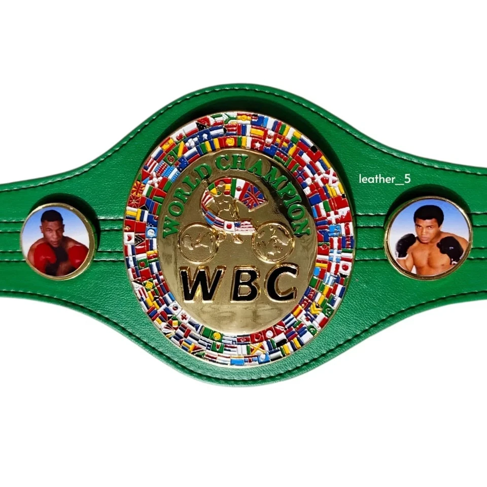 NEW WBC Mini And Boxing Championship Belt Replica Children Belt Leather Kids Wbc - Image 2 of 4