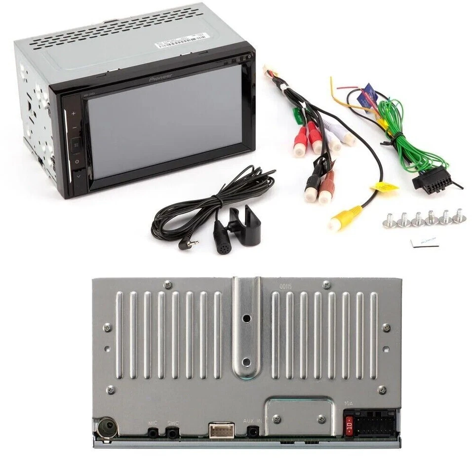 Pioneer DMH-241EX 6.2" Bluetooth AM/FM Car Stereo For 1995-2004 Toyota Tacoma - Image 3 of 4