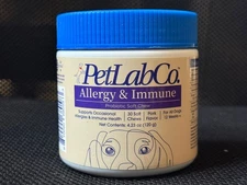 PetLab Co. (PetLabCo.) ALLERGY & IMMUNE Probiotic Soft Chew For Dogs (30 Pork)!