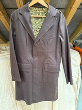 Mackintosh-made in Scotland- size 42- brown with pinstripe, beautiful lining
