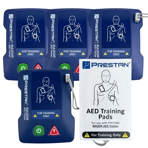 PRESTAN AED Raizor Trainer, 4-Pack