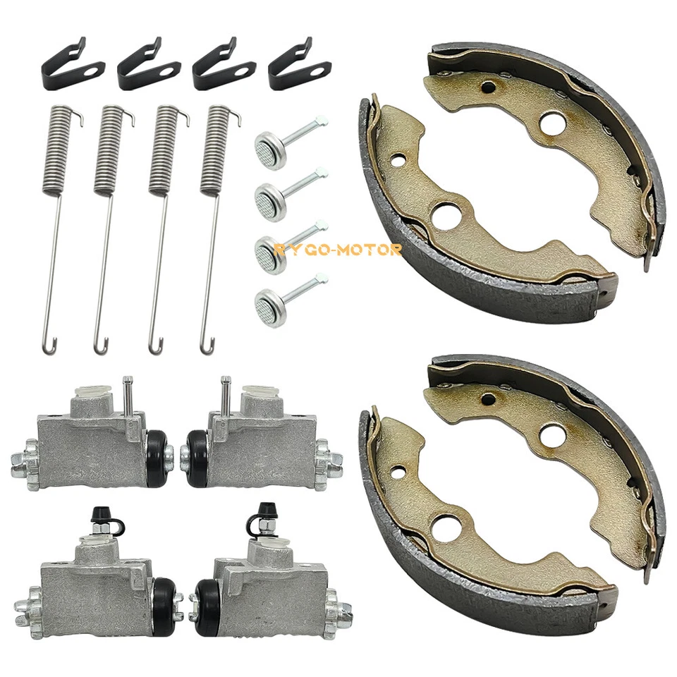 Cilindros y zapatas de rueda de freno delantero para Honda FourTrax Foreman 350 TRX350D 87-89 Foto 3 de 4