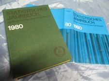 Statistisches Jahrbuch der DDR  1980 ,  Dokumentation , 1. Auflage  /  #  B