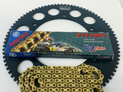 Kart 104 Link CZ Kette & Ferse Kettenrad Angebot der beste Preis - Rotax - Honda - Bild 7 von 7