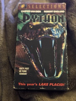 Python (VHS 2001) Robert Englund, Casper Van Dien Horror 