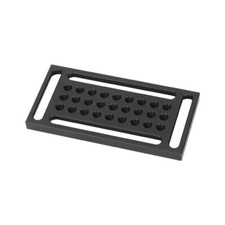 110mm  55mm Cheese Plate w/ 1/4"-20 Accessory Threads/ Slots fr DIY Camera Rig