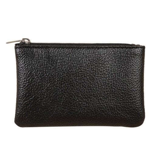Compact Coin Purse Bag for Cards Coins and Keys PU Leather Zipper Organizer - Picture 12 of 12