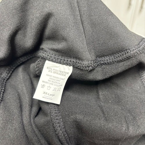 (A174) Black Fleece Leggings - Picture 4 of 9