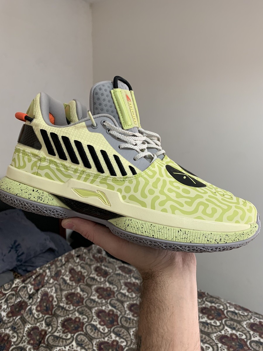 Li Ning WOW7 Way Of Wade 7 Mustard Size 12 Dwyane Wade Yellowish Green NICE! Li Ning WOW7 Way Of Wade 7 Mustard Size 10 Dwyane Wade New  main image 2