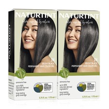 Naturtint Permanent Hair Color - 1N Ebony Black 5.07 Fl Oz Pack of 2 