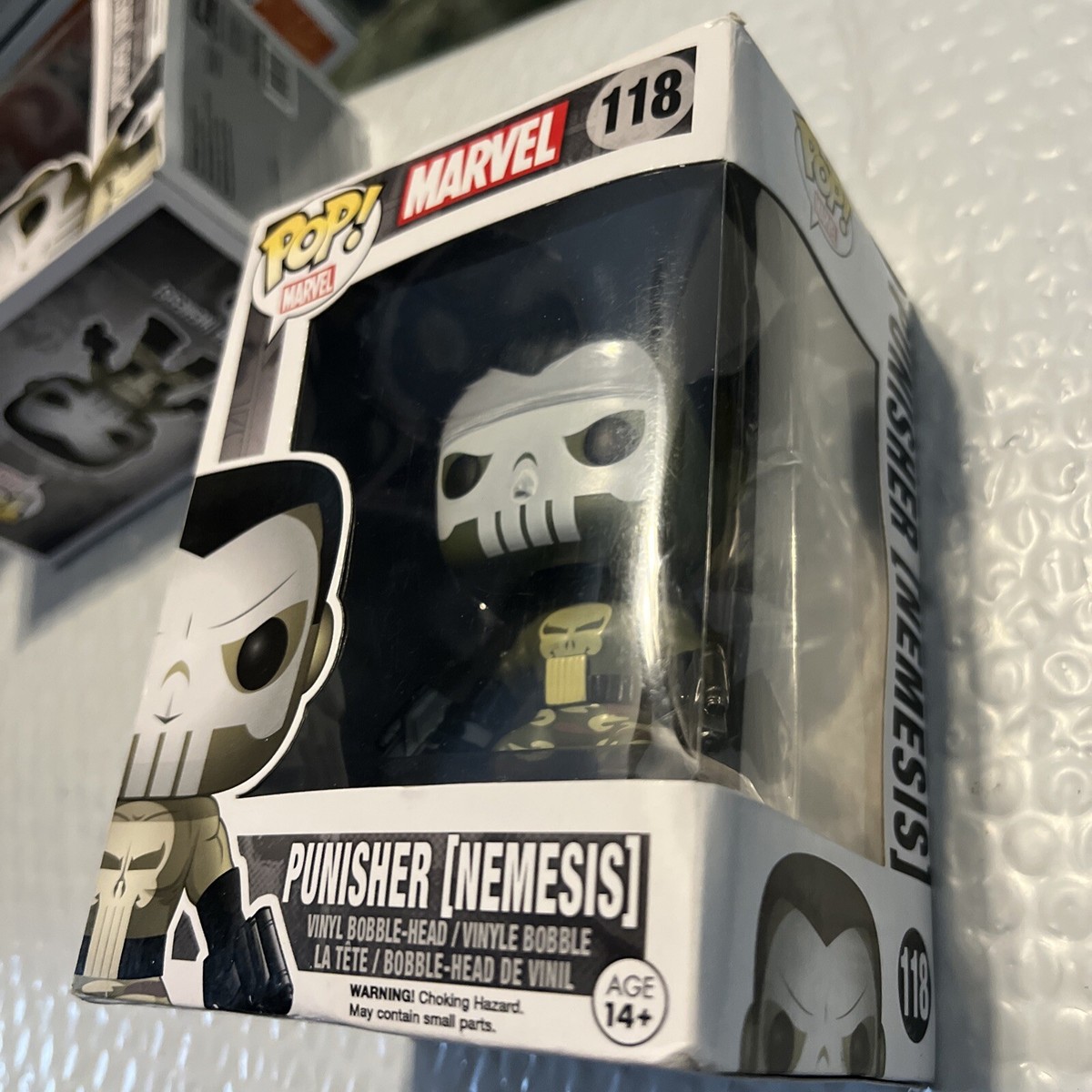 Funko POP! Marvel #118 Nemesis Punisher Vaulted Retired Marvel