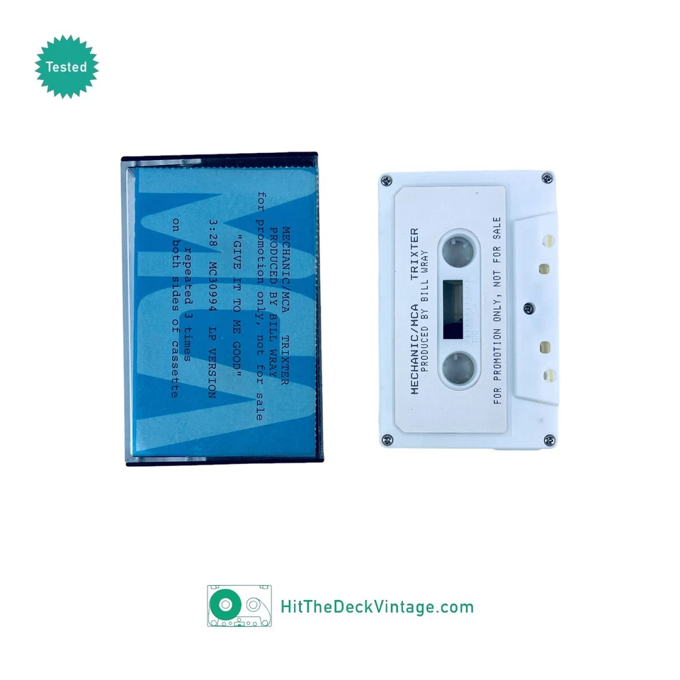 Trixter — «Дай мне это хорошо», одиночная кассета (1990), промо, MCA, редкая - Изображение 2 из 4