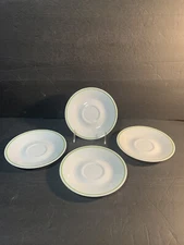 Set of 4  Corelle By Corning  Spring Meadow 6 1/4" Saucers