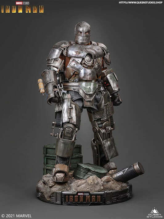 Queen Studios Iron Man Mark I 1/2 Scale Statue | eBay