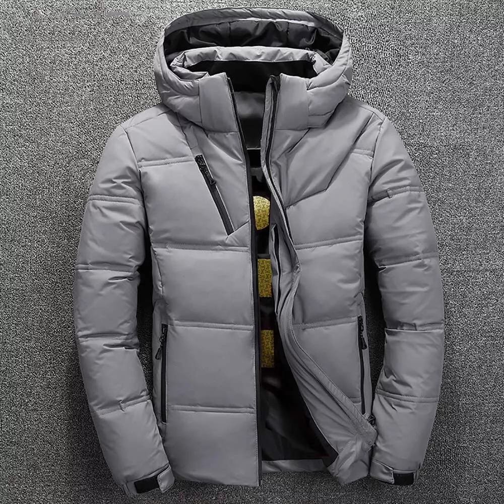 Disipar pasión Contaminado Chaqueta De Invierno Frio Nieve Para Hombre Gruesa Con Capucha Chamarras  Nueva | eBay