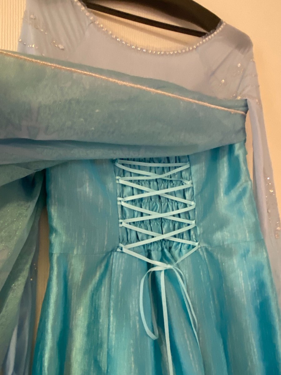 Disney Frozen Elsa Snow Queen dress set Woman secret honey