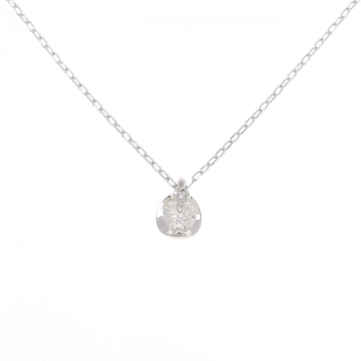 Authentic K18WG Diamond Necklace 0.2CT #270-003-898-2702 | eBay Authentic K18WG Diamond Necklace 0.2CT #270-003-898-2702 | eBay