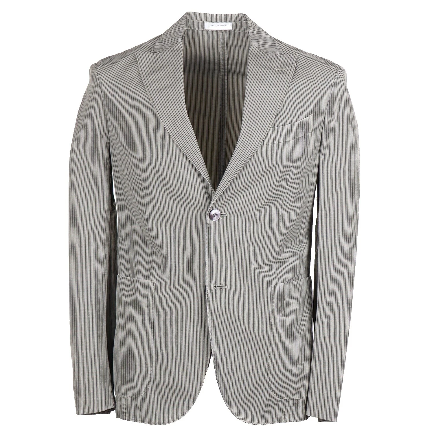 Chaquetas de traje a rayas de lino para Hombre