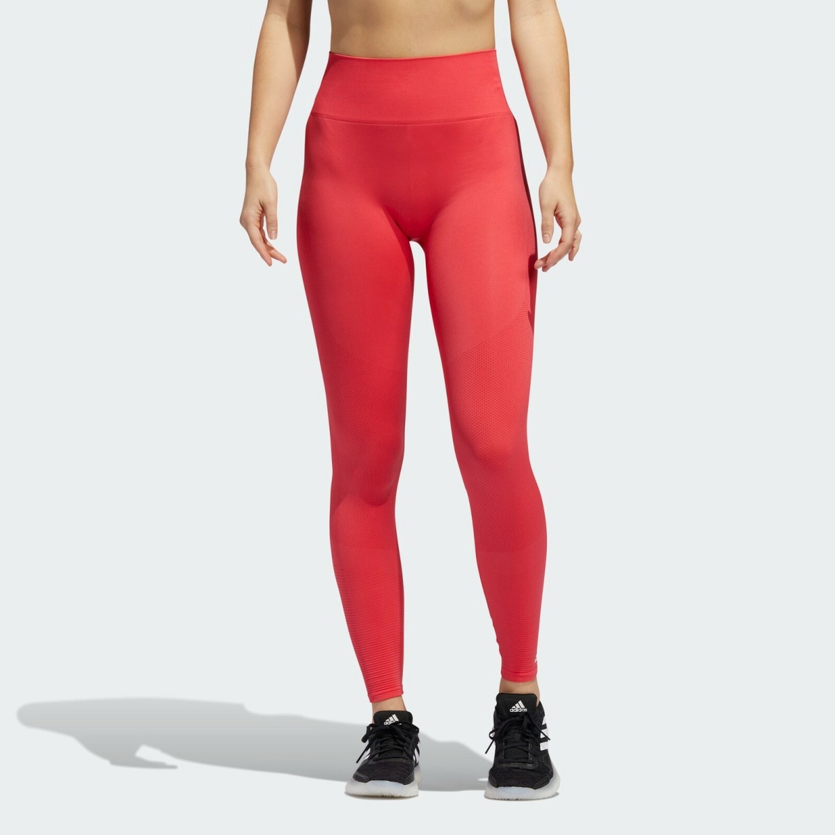 ADIDAS Women's Seamless Training Tights NWT Core Pink SIZE: MEDIUM FREE  SHIPPING