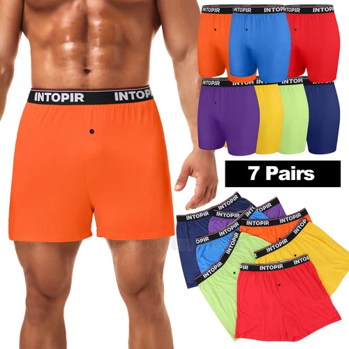 Viskose aus Bambus Boxershorts für Herren - coole bequeme, weiche atmungsaktive Unterwäsche - Bild 1 von 12