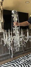 6 Light Crystal Chandelier 