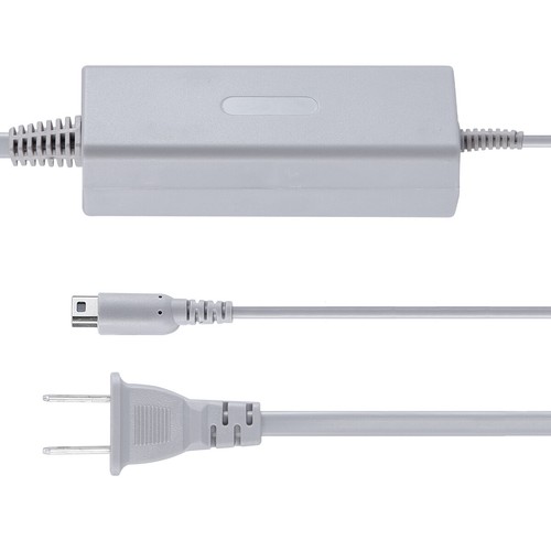 2X Alimentatore AC Adattatore di Ricarica Cavo Caricatore per Nintendo Wii U GamePad - Foto 8 di 10