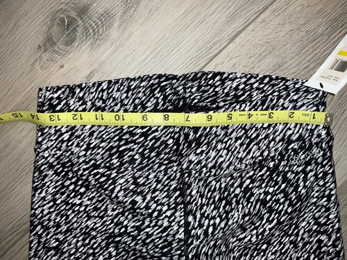 Leggings donna Calvin Klein Performance Capri Activewear nuovi con etichette bianco e nero med - Foto 13 di 15