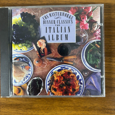 Italian CBS Masterworks Dinner Classics: The Italian Album CD