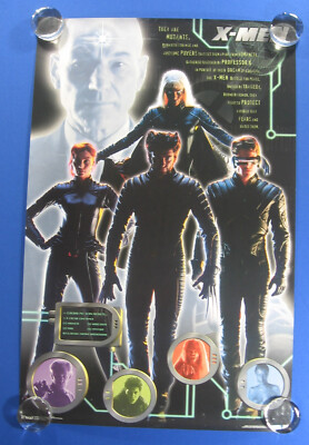 X-Men Movie Poster 22''x 34'' Rolled MEAD Hugh Jackman Heroes Marvel 20th Fox 2000