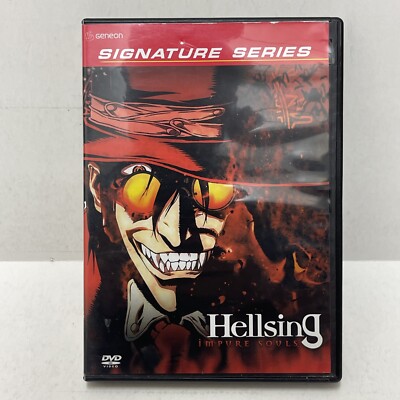 Hellsing Signature Series DVD Vol 1 Impure Souls Dark Anime TV Show Vintage 2002