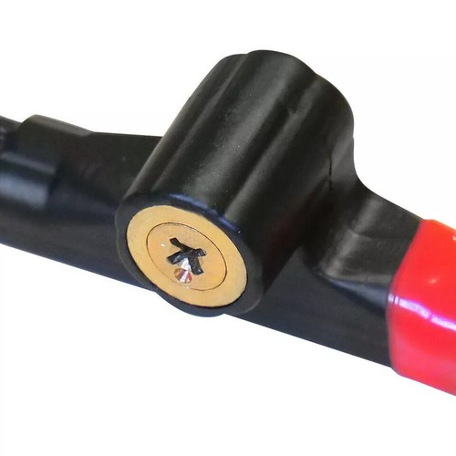 Cerradura de volante antirrobo universal de alta resistencia giratoria seguridad furgoneta coche - Imagen 15 de 15
