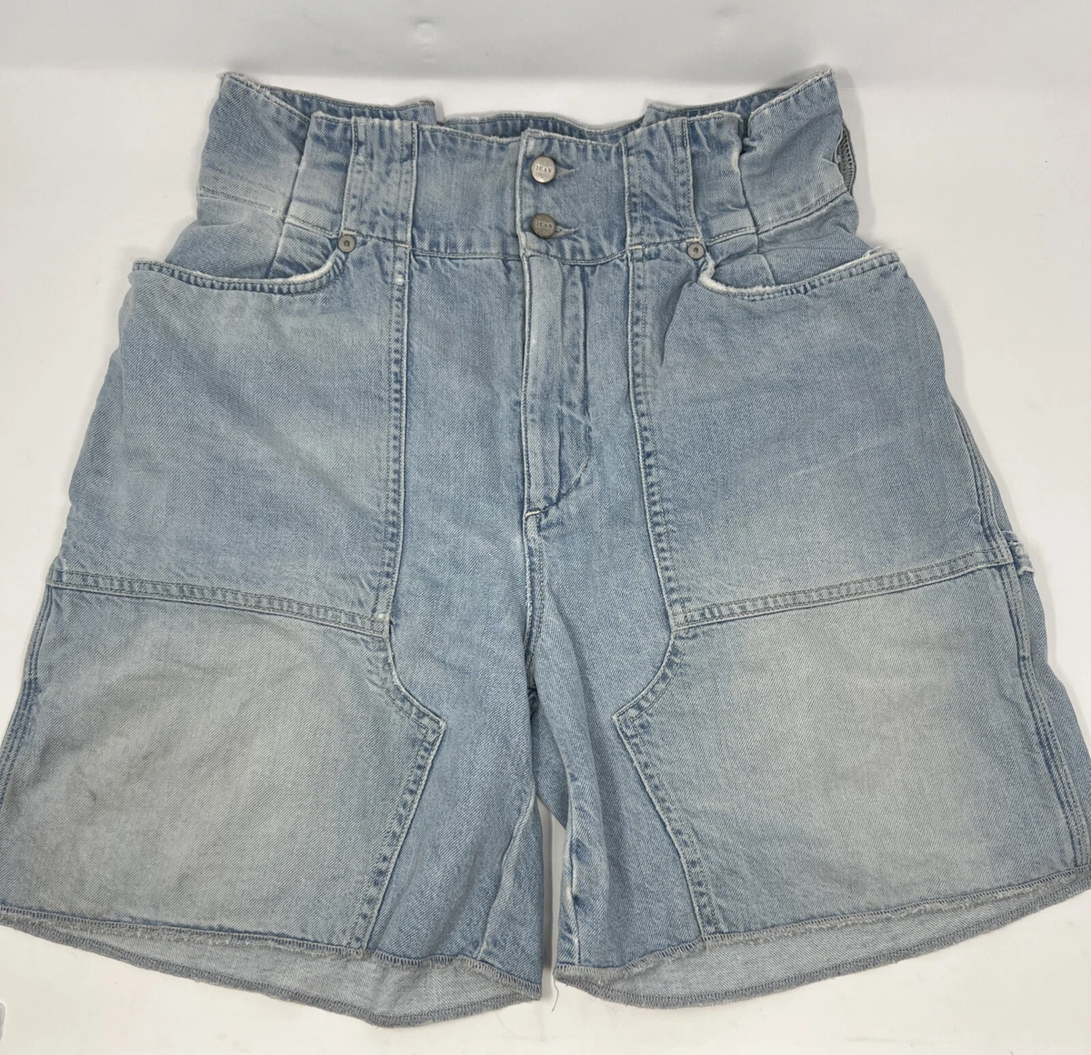 Cinched sales jean shorts