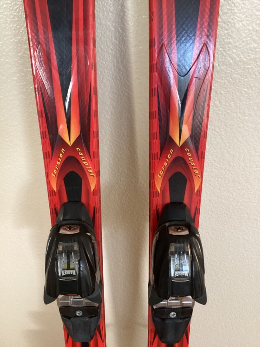 K2 USA Red Skis 188, 3.5 Torsion Coupler with Marker M8.1 K2 USA Red Skis 188, 3.5 Torsion Coupler with Marker M8.1
